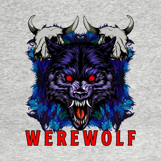 WEREWOLF by theanomalius_merch